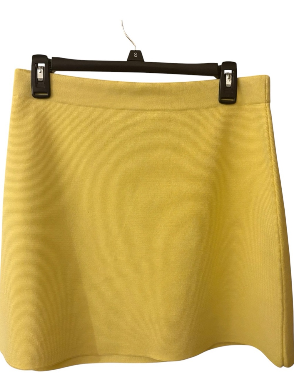 Zara Lemon Yellow A-Line Skirt